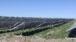 Solar Pro de visita en parque solar Terrazas del Portezuelo en la provincia de San Luis
